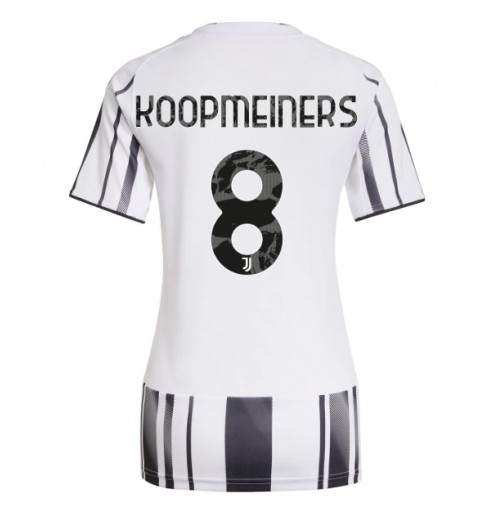Juventus Teun Koopmeiners #8 Hjemmedrakt Dame 2025-26 Korte ermer Juventus Teun Koopmeiners #8 Hjemmedrakt Dame 2025-26 Korte ermer